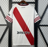 2025-26  Mens River Plate home  white Training clothes Soccer Jersey