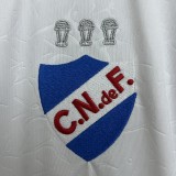 2025-26 Mens Club Nacional home white soccer jersey