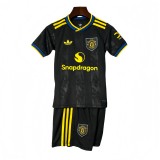 2025-26 KIDS  Manchester United Third away  soccer Jersey