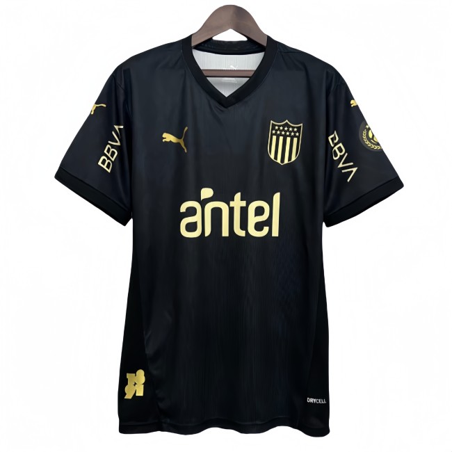2025-26 Mens Penarol black soccer jersey