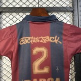 2025-26 Kids Barcelona Special Edition red black soccer jersey