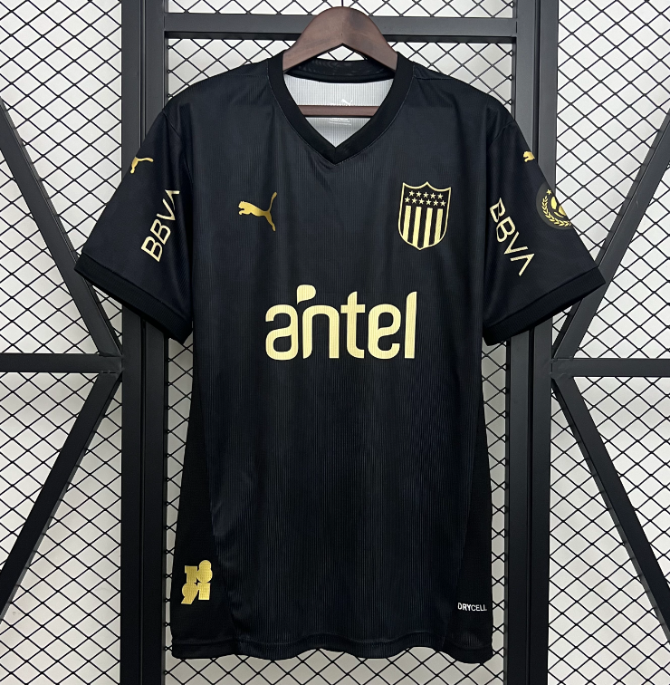 2025-26 Mens Penarol black soccer jersey