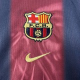 2025-26 Kids Barcelona Special Edition red black soccer jersey
