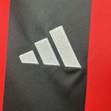 2025-26 Mens River Plate away Black red Training clothes Soccer Jersey