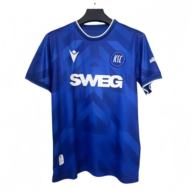 2025-26 Mens Karlsruher home blue soccer jersey
