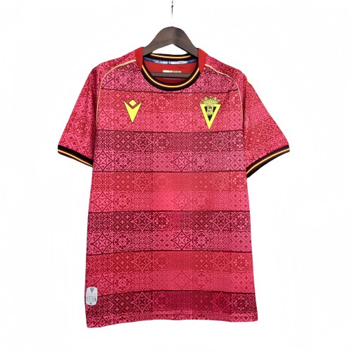 2025-26 Men's Cadiz red away soccer jersey