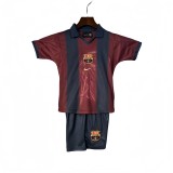 2025-26 Kids Barcelona Special Edition red black soccer jersey