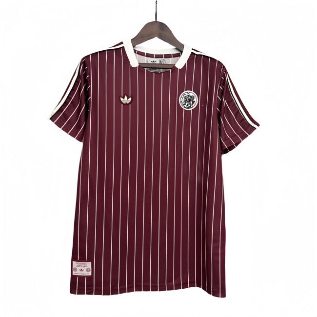 Mens Ajax  Red  soccer Jersey 2526