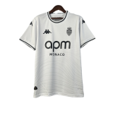 2025-26 Mens AS Monaco away white soccer Jersey