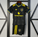 2025-26 KIDS  Manchester United Third away  soccer Jersey