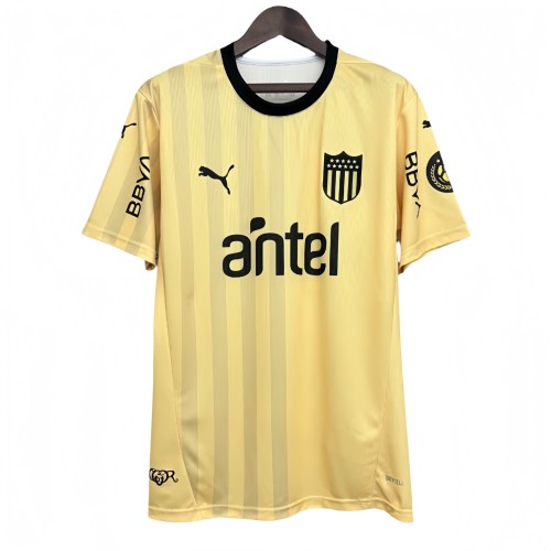 Mens Penarol Third away yellow  soccer jersey  2025-26