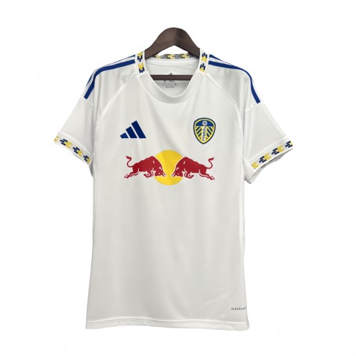 2025-26 Men’s Leeds United white home soccer Jersey