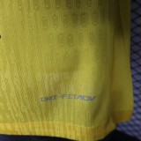 2025-26 Mens Ittihad home yellow  Player version soccer jersey