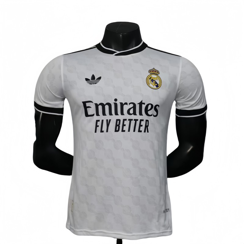 2025-26 Mens Real Madrid white Player Special Edition soccer jersey