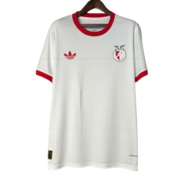 2025-26 Mens Benfica white special version  Soccer Jersey