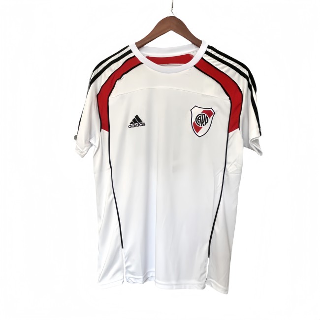 2025-26  Mens River Plate  white Training clothes Soccer Jersey