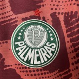 2025-26  Mens  Palmeiras  goalkeeper red Soccer Jersey