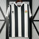 2025-26 Mens Real Betis Special Edition black white Soccer Jersey