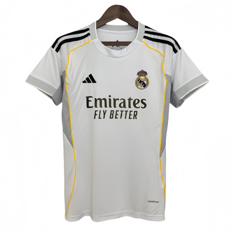 2025-26  Women  Real Madrid home White soccer Jerseys