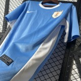 2025-26 Uruguay Home blue Fans Soccer Jersey