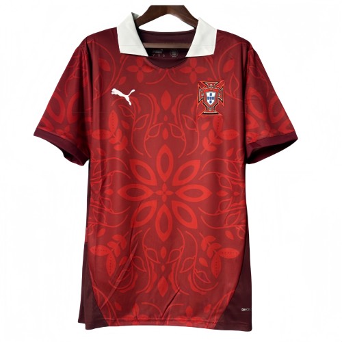 2025-26  Mens  Portugal red Special Edition soccer jersey