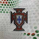 2025-26 Women  Portugal away White soccer Jersey
