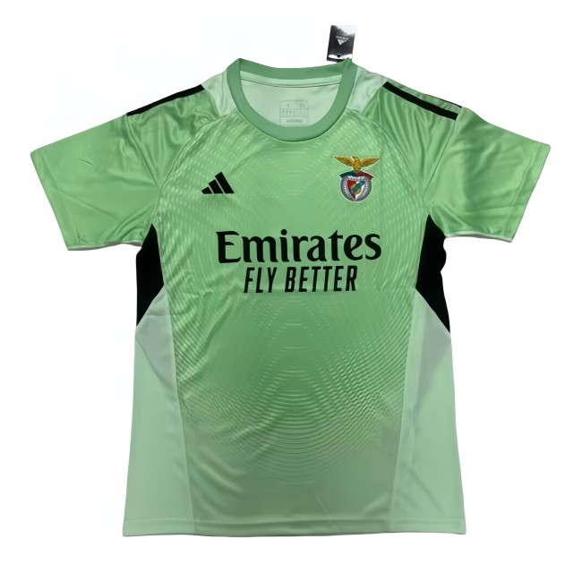2025-26 Mens Benfica  goalkeeper green Soccer Jersey
