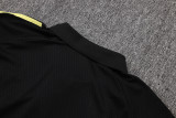 2025-26 Mens Juventus black polo  training suit