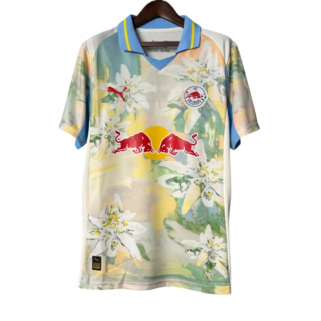 25-26 Mens Salzburg FC   Fans Soccer Jersey