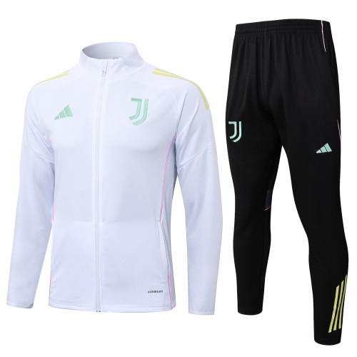 2025-26 Mens Juventus white jacket Training suit