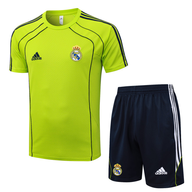 2025-26 Mens  Real Madrid  green Training Short Suit
