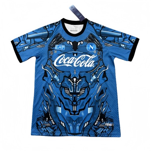2025/26 Mens Napoli blue  soccer jersey