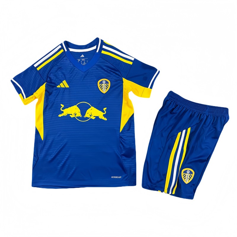 2025-26 Kids  Leeds United  away soccer  jersey