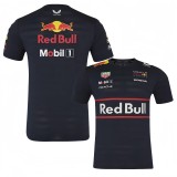 2025 F1 Red Bull Black T-Shirts Racing Suit