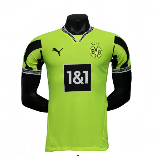 2025-26 Mens Dortmund Special Edition green Player Version soccer Jersey