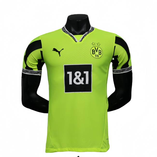 2025-26 Mens Dortmund Special Edition green Player Version soccer Jersey