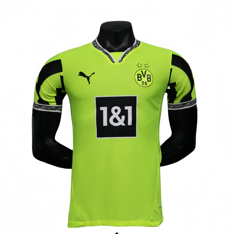 2025-26 Mens Dortmund Special Edition green Player Version soccer Jersey