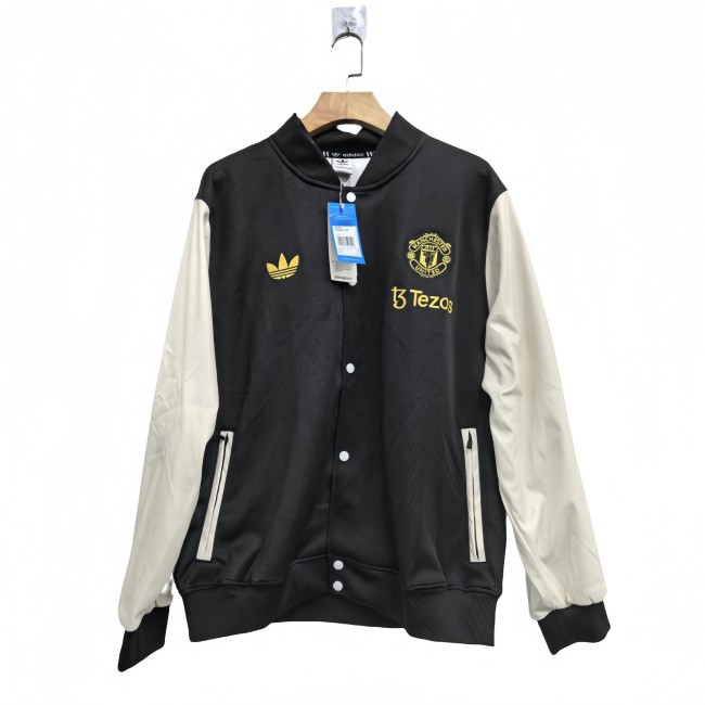 2025-26 Mens Manchester United jacket embroidery  windbreaker