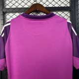 2025-26 Men  Real Madrid Goalkeeper Purple  soccer Jersey