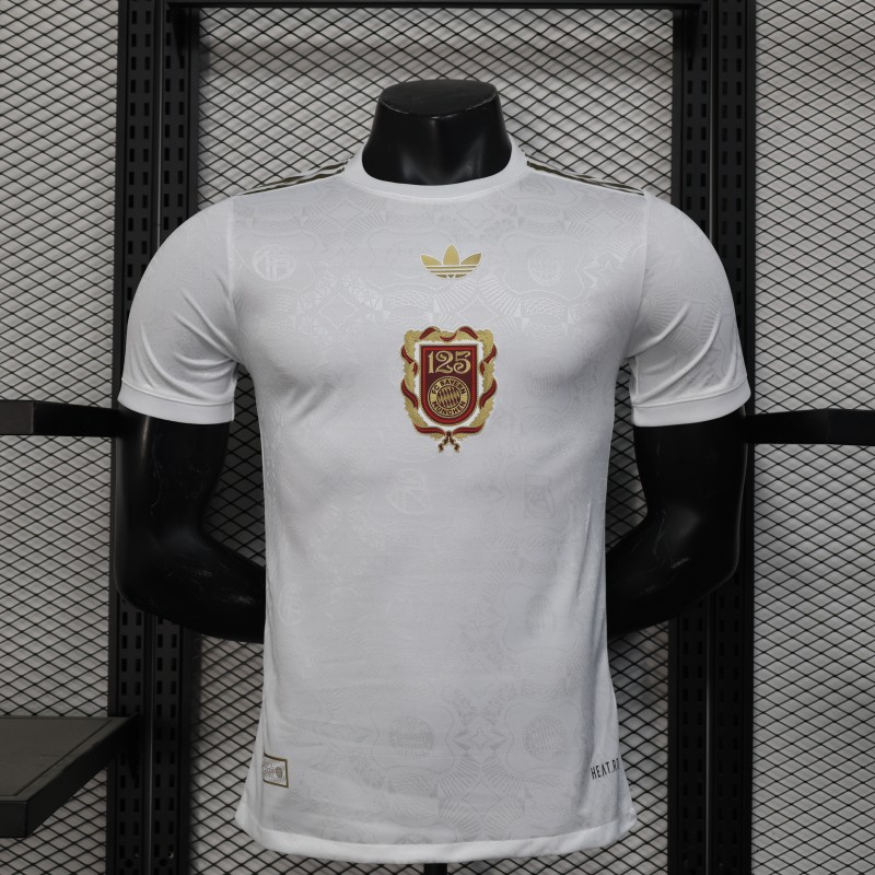 2025-26 Mens Bayern Munich 125th Anniversary Edition  Player Version  Soccer Jersey