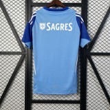 2025-26 Mens Benfica  goalkeeper blue Soccer Jersey