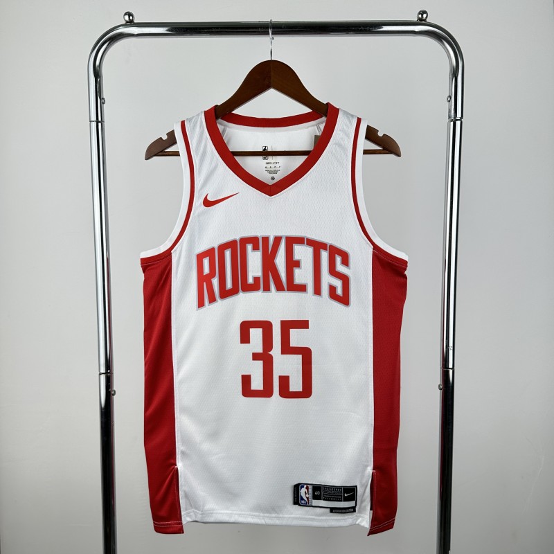 22-23 ROCKETS DURANT #35 White Top Quality Hot Pressing NBA Jersey