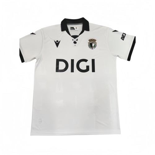 2025-26 Mens Burgos home white Soccer Jersey