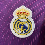 2025-26 Men  Real Madrid Goalkeeper Purple  soccer Jersey