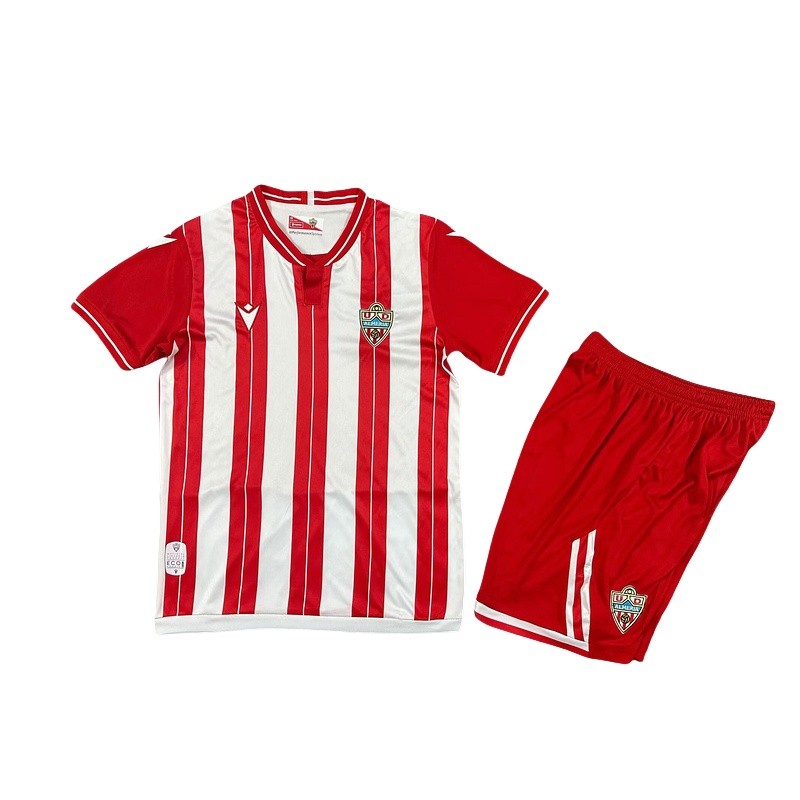 2025-26 Kids UD  Almeria home red  soccer  jersey