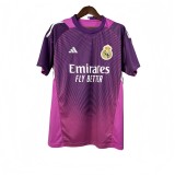 2025-26 Men  Real Madrid Goalkeeper Purple  soccer Jersey