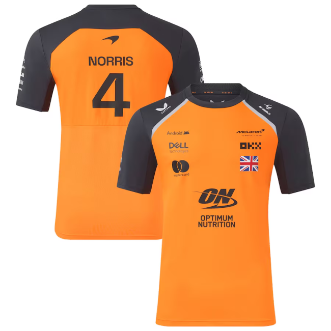2025 McLaren NORRIS #4 Yellow Racing Suit