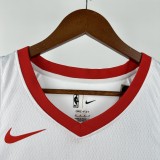22-23 ROCKETS DURANT #7 White Top Quality Hot Pressing NBA Jersey