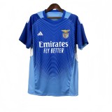 2025-26 Mens Benfica  goalkeeper blue Soccer Jersey