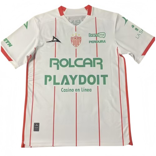 2025-26 Mens Necaxa home white  soccer jersey
